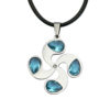 Lauburu 4 Elements Azules - Imagen 2