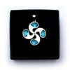 Lauburu 4 Elements Azules - Imagen 3