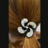 Lauburu Ilea Goma de Pelo de 45mm - Imagen 3
