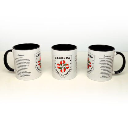 Taza Escudo Lauburu Ikurriña - Imagen 3