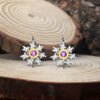 Pendientes Eguzkilore 17mm de Colgar Violet - Imagen 2