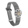 Pulsera Milanesa con Abalorios Lauburu Eguzkilore - Imagen 6