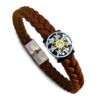 Pulsera Trenzada Abalorio Eguzkilore - Imagen 4