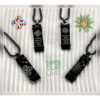Placa Lauburu Reversible Ikurriña Acero Negro - Imagen 5