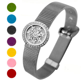 Pulsera Milanesa con Eguzkilore Dispensador de Aromas