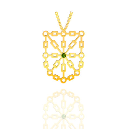 Colgante Cadenas de Navarra 30mm dorado