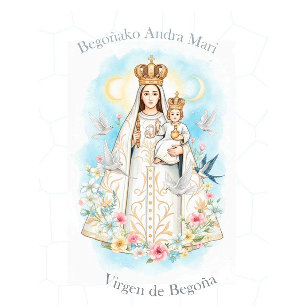 Colgante Begoñako Andra Mari - Imagen 2