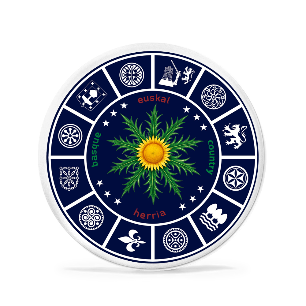 Lote Imanes Eguzkilore Lauburu Euskal Herria - Imagen 3