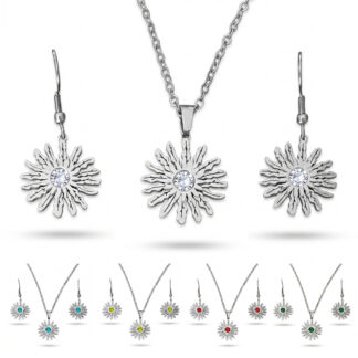 Set Eguzkilore Laztanak Berria 20mm Pendientes 20mm